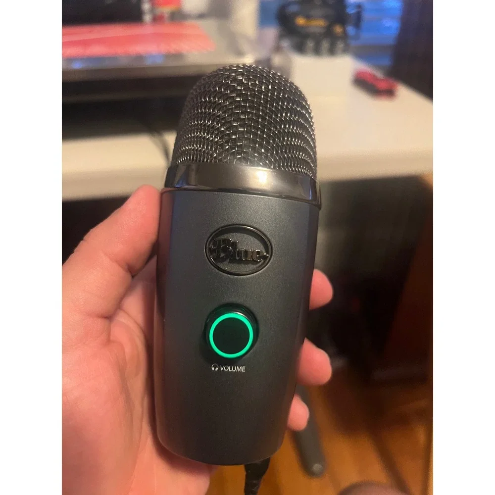Blue Yeti Nano Premium USB Microphone Shadow Grey Condenser Mic BM1010